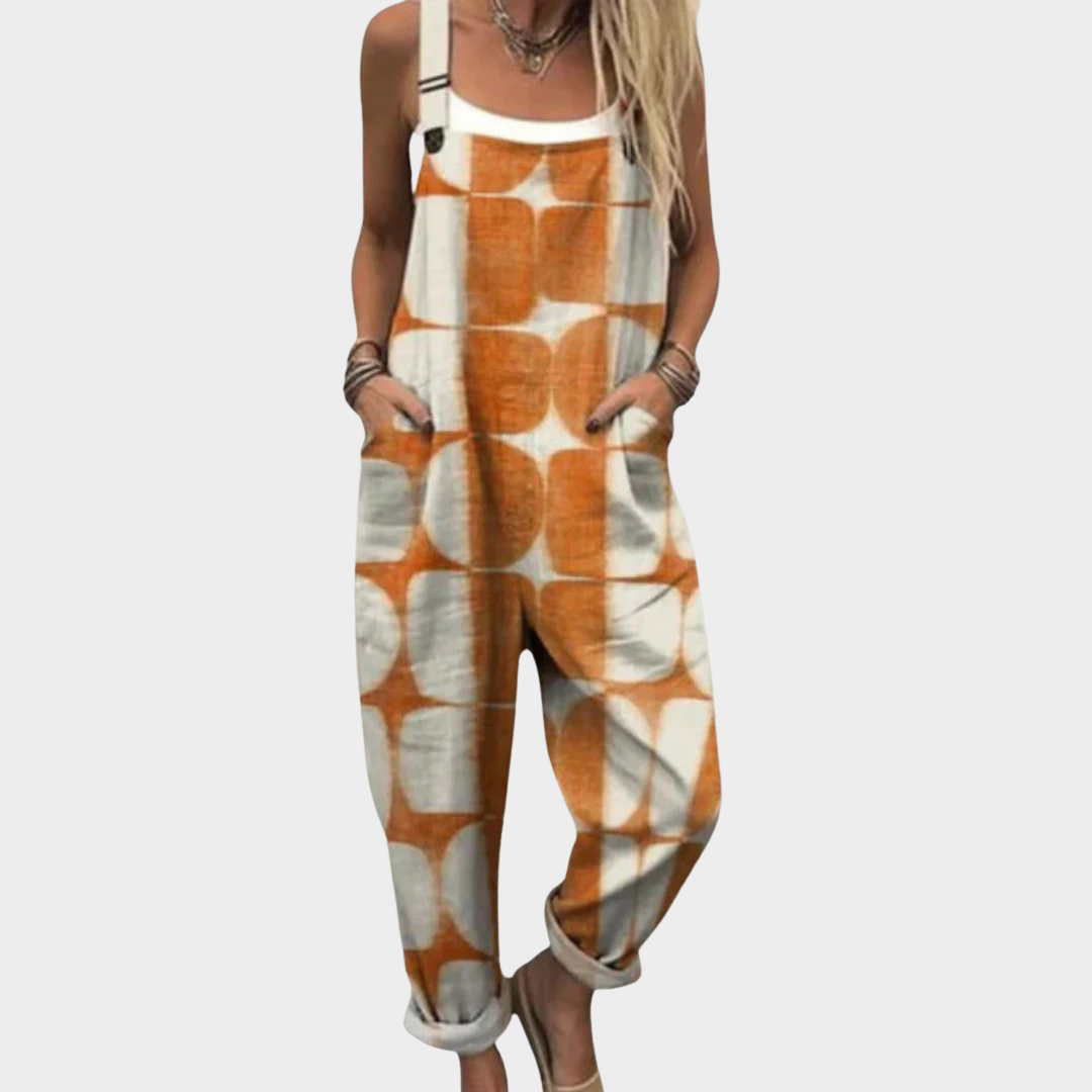 Skye™ | Mosaic Print Overalls