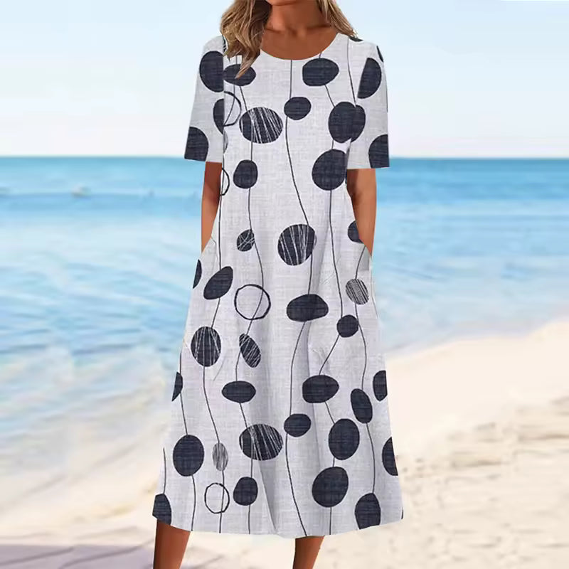 Elora | Printed Summer Dress