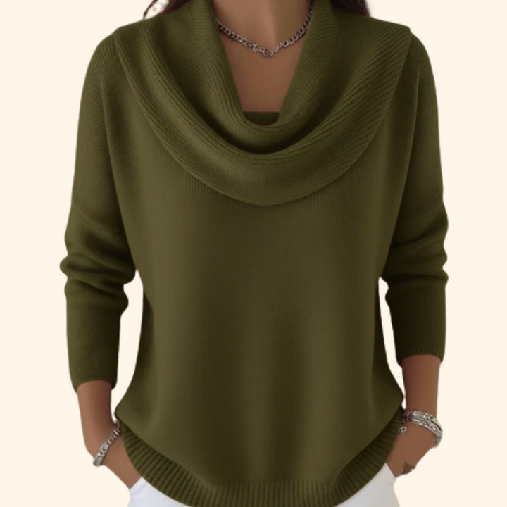 Evelyn™ | Sweater with Collar