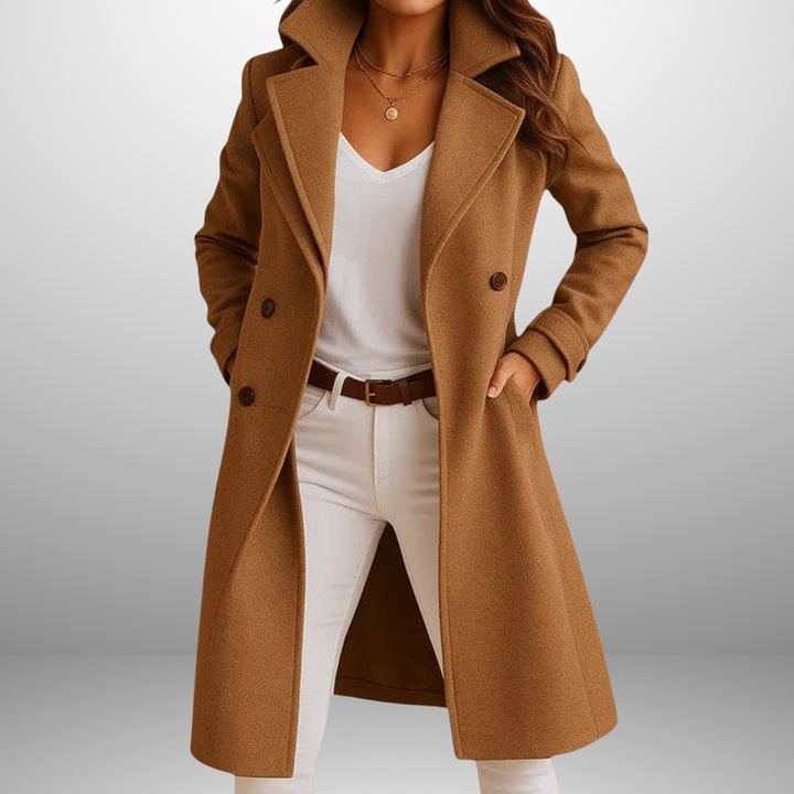 Elise™ Elegant Long Winter Coat