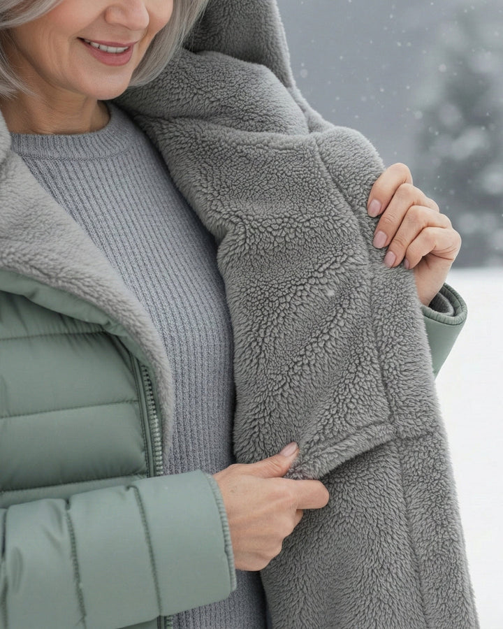 Donna | Fleece Lined Puffer Coat