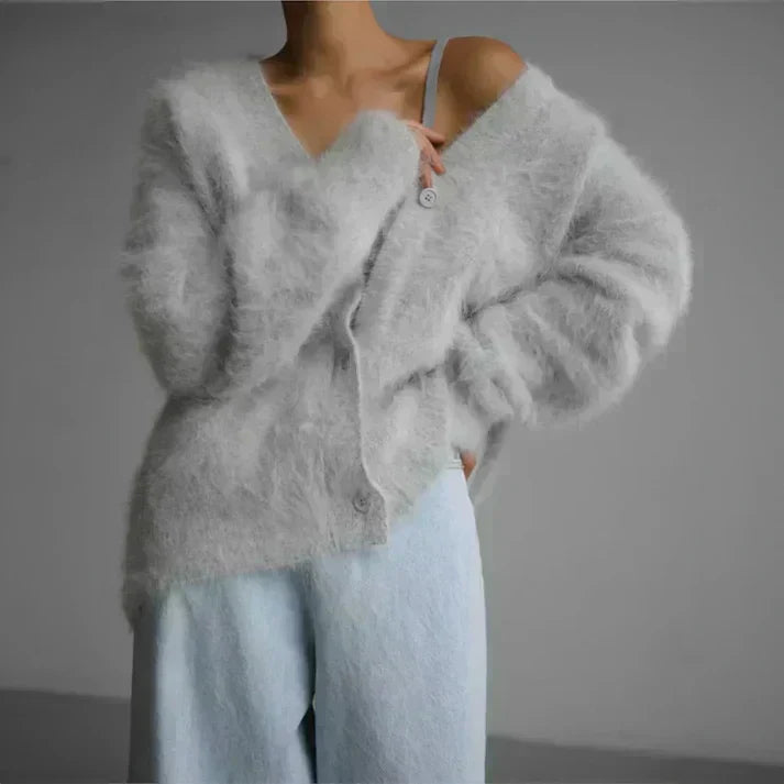 Amara – Cozy Oversized Knit Cardigan