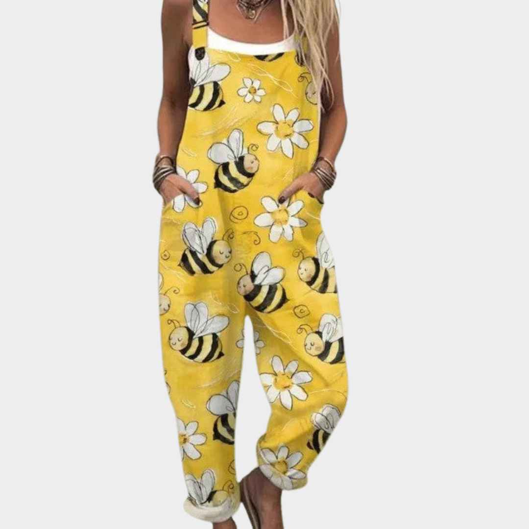 Goldie™ | Yellow Blossom Overalls