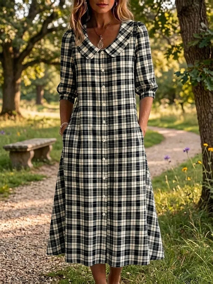 Rosalie | Vintage Charm Midi Dress