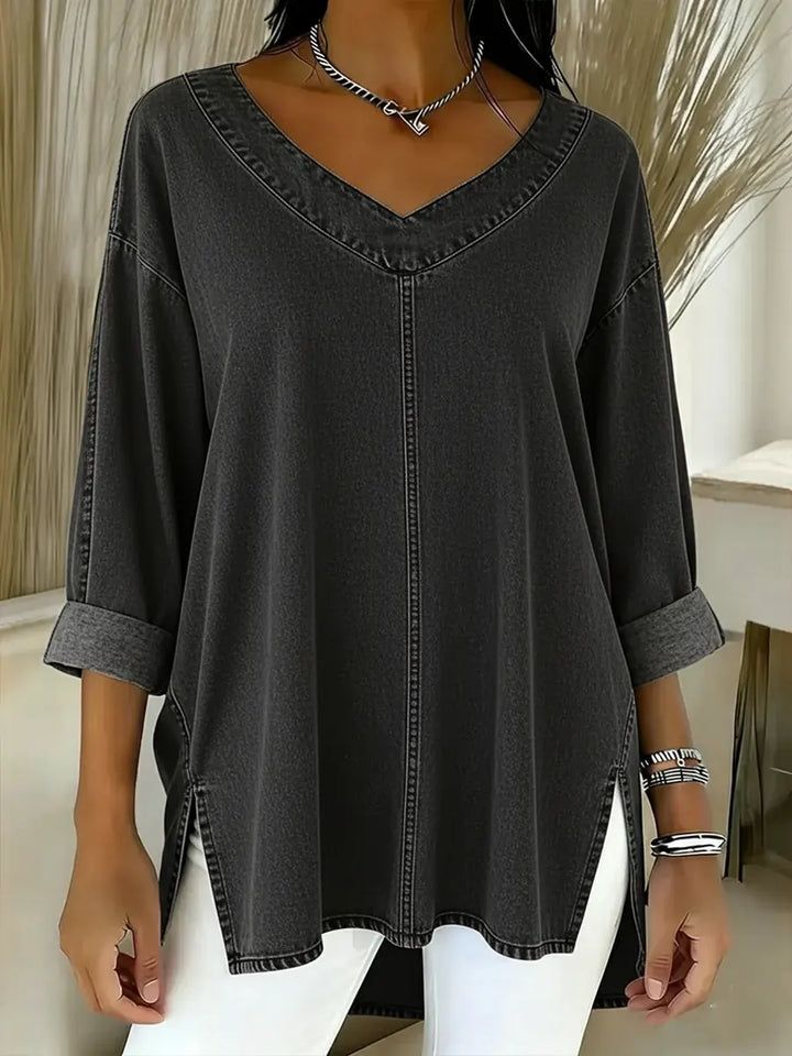 Jenelyn - Timeless Denim Shirt